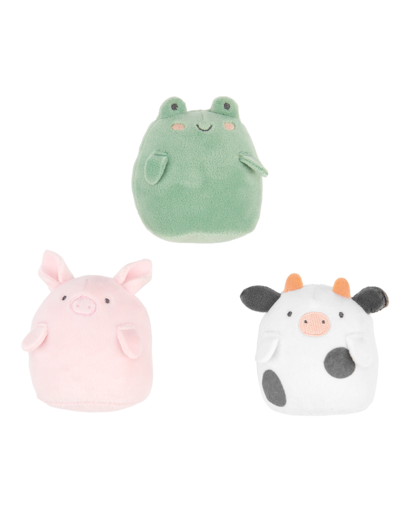3-Pack Tiny Plush Toys, image 1 of 1 slides
