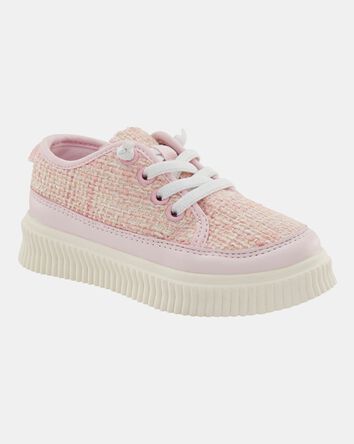Toddler Casual Platform Sneakers - Pink, 