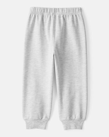 Toddler Boy Bluey French Terry Drawstring Joggers - Grey, 