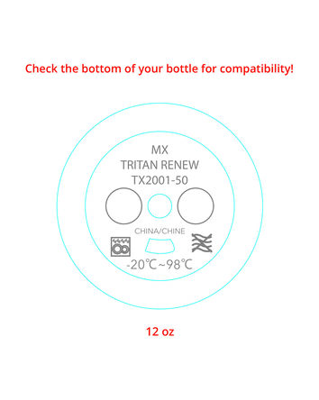 ZOO Tritan&trade; Renew Straw Bottle Extra Straws - 2-pack, 