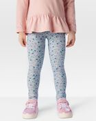 Toddler 2-Piece Gauze Top & Floral Leggings Set Set, image 7 of 8 slides