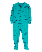 Baby 1-Piece Dinosaur PurelySoft Footie Pajamas, image 1 of 4 slides