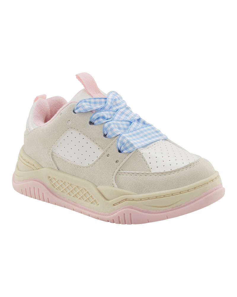 Toddler Casual Sneakers - Pink/Blue, image 1 of 7 slides