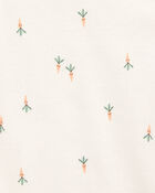 Baby 5-Pack Vegetables Sleeveless Bodysuits - Ivory, image 6 of 7 slides