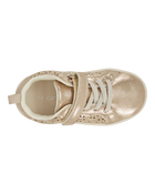 Toddler High-Top Glitter Sneakers - Gold, image 4 of 7 slides