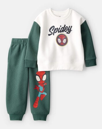 Toddler Boy 2-Piece ©Marvel Spider-Man Outfit Set, 