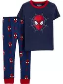 Heather - Toddler 2-Piece Spider-Man 100% Snug Fit Cotton Pajamas