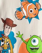 Toddler Pixar Character Short-Sleeve Graphic Tee - Cream, image 3 of 4 slides