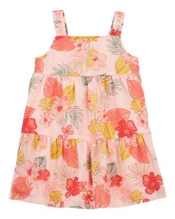Baby Floral Tiered Dress, 
