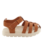 Toddler Casual Sandals - Brown, image 2 of 7 slides
