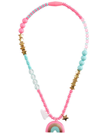 Rainbow Charm Necklace, 