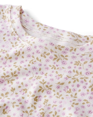 Kid Organic Cotton Pajamas in Botanic Muse Print, 