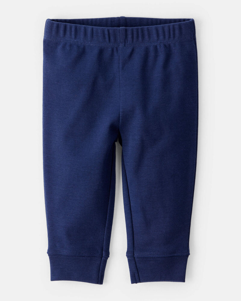 Baby Pull-On Cotton Pants, image 1 of 4 slides