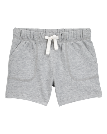 Toddler Pull-On French Terry Shorts - Grey, 