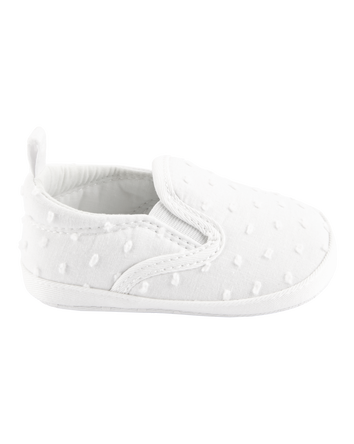 Baby Slip-On Sneaker - White, 