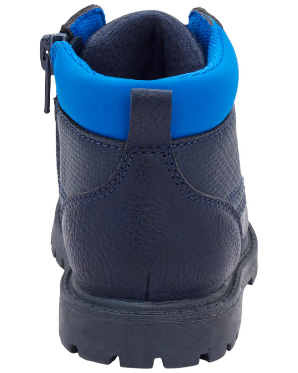 Navy Toddler Hiking Boots