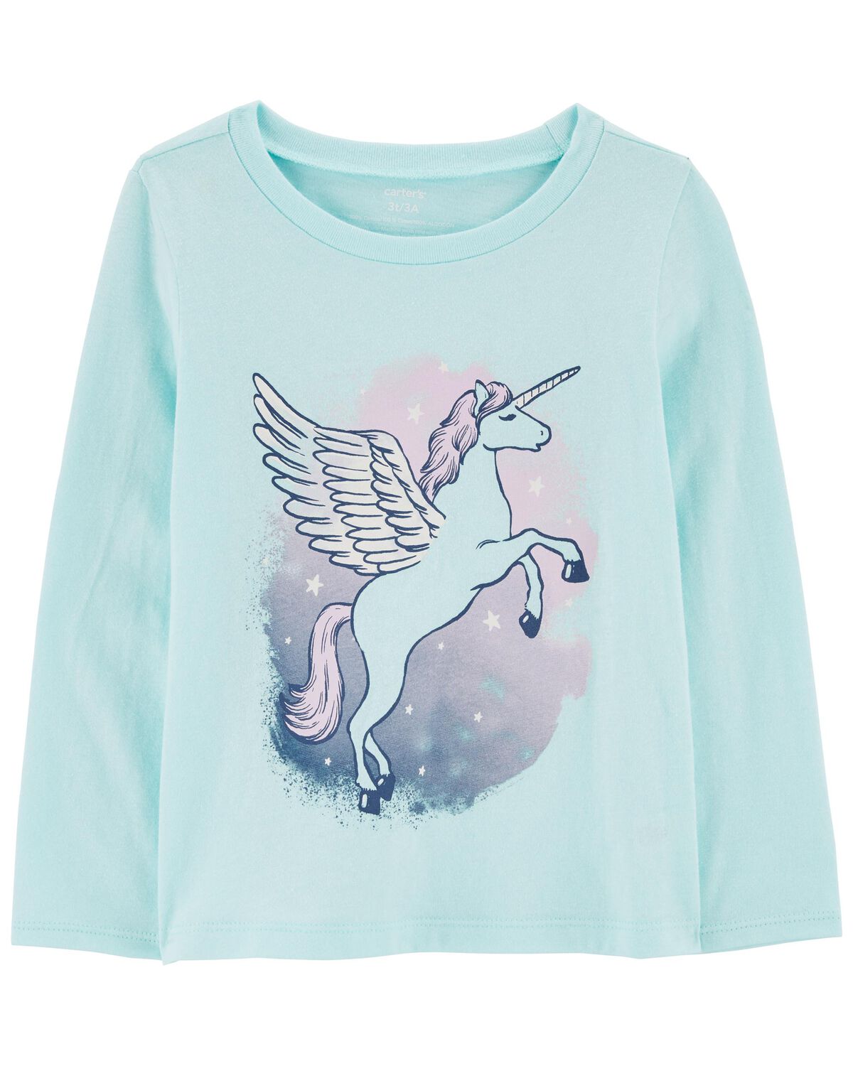 Blue Kid Pegasus Graphic Tee