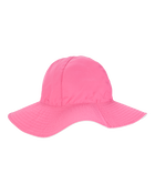 Toddler Girl Reversible Solid Swim Hat - Pink/White, image 1 of 3 slides