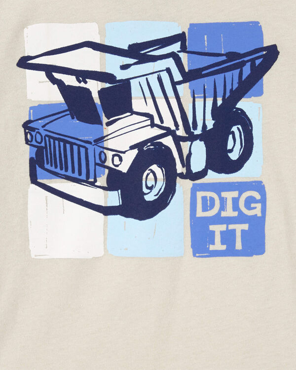 Toddler Construction Dig It Graphic Tee