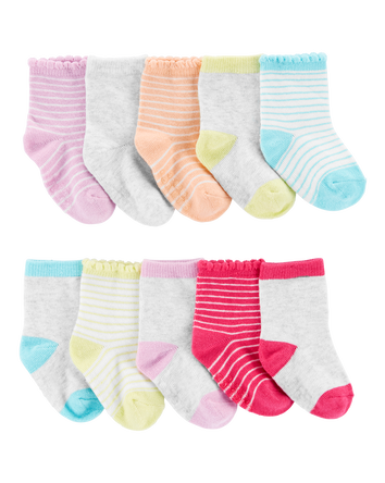 Baby 10-Pack Crew Socks, 