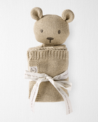 Baby Organic Cotton Bear Lovey, image 2 of 3 slides