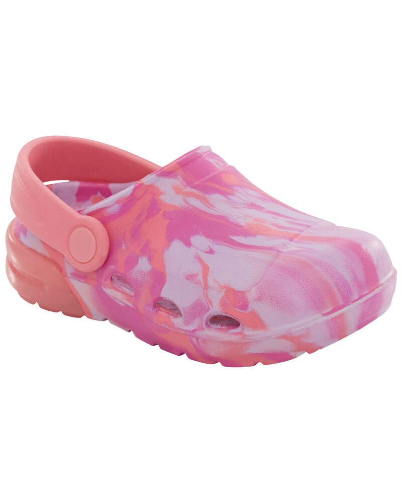 Toddler Tie-Dye Light-Up Rubber Clogs, image 1 of 8 slides