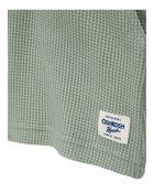 Baby Waffle Knit Drawstring Shorts - Green, image 3 of 5 slides