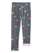 Kid 2-Piece Butterfly Sweathsirt & Fleece Leggings Set, image 6 of 7 slides