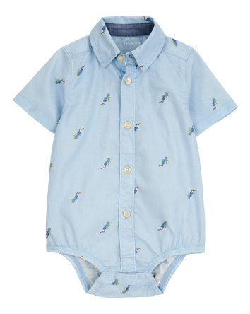 Baby Boy Toucan Button-Front Bodysuit, 