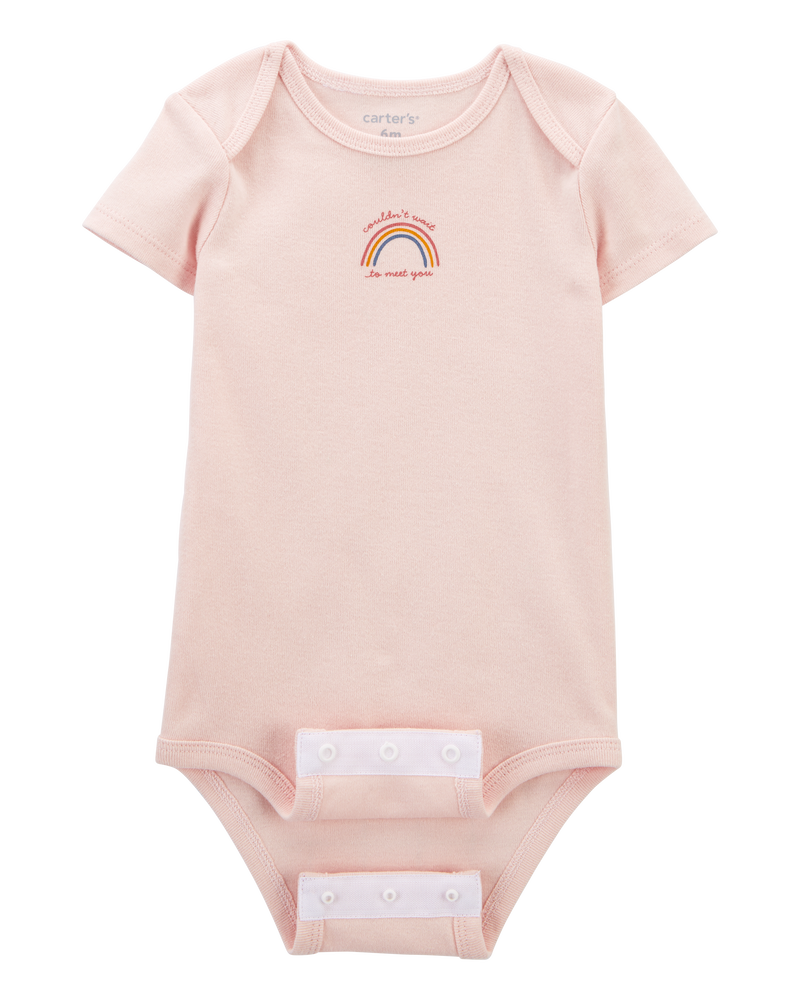 Baby Preemie Rainbow Bodysuit, image 3 of 5 slides
