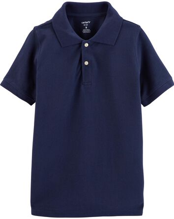 Kid Piqué Uniform Polo, 