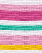 Toddler Striped Crochet Sweater Tank, image 2 of 3 slides
