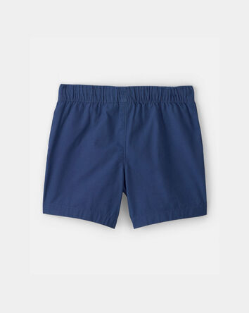 Toddler Boy Canvas Shorts - Blue, 