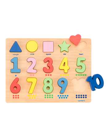 Toddler Wooden Activity Puzzle, 