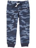 Navy - Pull-On French Terry Joggers