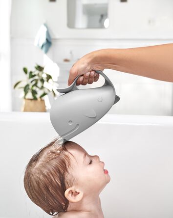 Moby Waterfall Bath Rinser - Grey, 