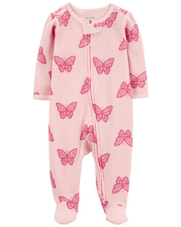 Butterfly 2-Way Zip Thermal Sleep & Play, 