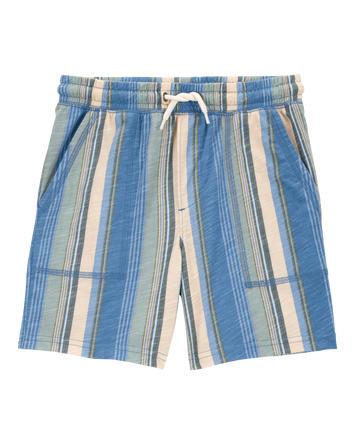 Kid Striped Knit Short, 