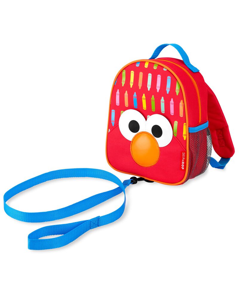 Sesame Street Elmo Backpack With Safety Harness, image 2 of 6 slides