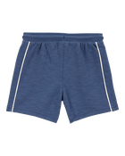 Baby All-Star Pull-On Cotton Shorts - Blue, image 2 of 4 slides