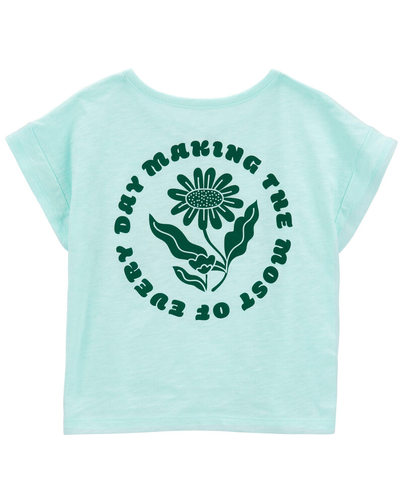 Kid Floral Pocket Tee, image 2 of 4 slides