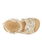 Toddler Metallic Sandals, image 4 of 7 slides