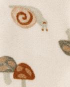 Baby Snail Fleece Zip-Up Sleep & Play Pajamas, image 2 of 4 slides