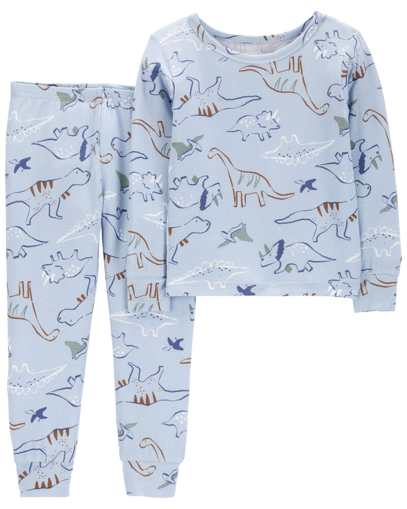 Baby 2-Piece Dinosaur PurelySoft Pajamas, image 1 of 4 slides