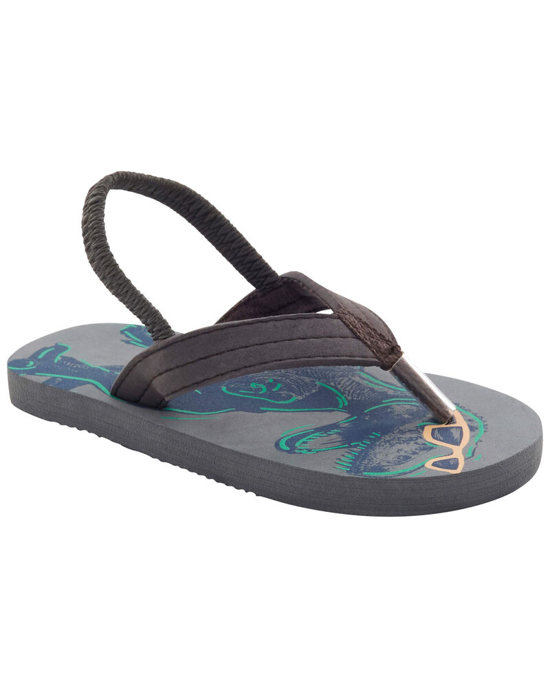 Dinosaur Flip-Flops, image 1 of 8 slides