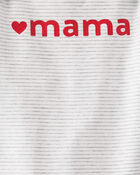 Baby Organic Cotton Mama Bodysuit, image 2 of 4 slides