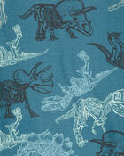Kid 4-Piece Dragon 100% Snug Fit Cotton Pajamas, image 2 of 4 slides