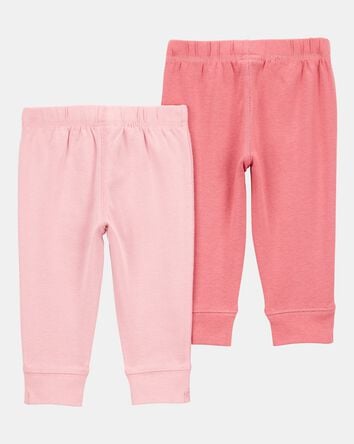 Baby 2-Pack Pull-On Pants, 
