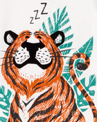 Baby 2-Piece Tiger 100% Snug Fit Cotton Pajamas, image 2 of 2 slides