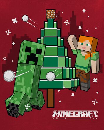 Kid Minecraft Christmas Tee, 